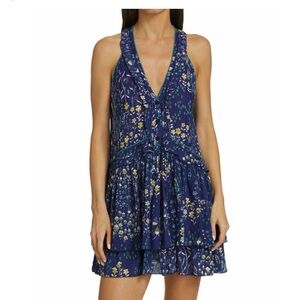 Poupette Mae V-Neck Floral Mini Dress